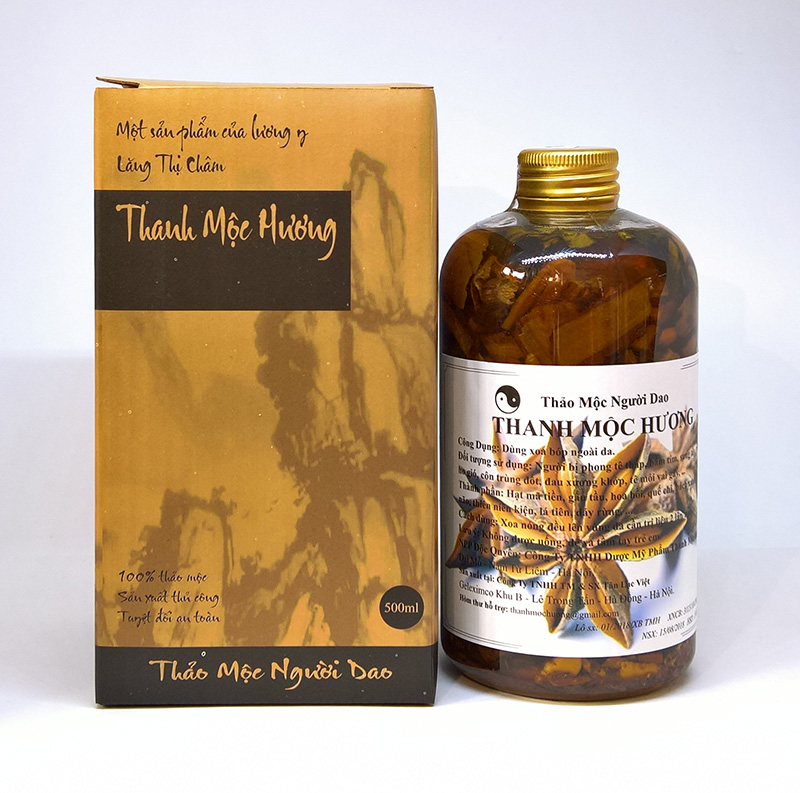 [New Model] Thanh Moc Huong Herbal Massage 500ml