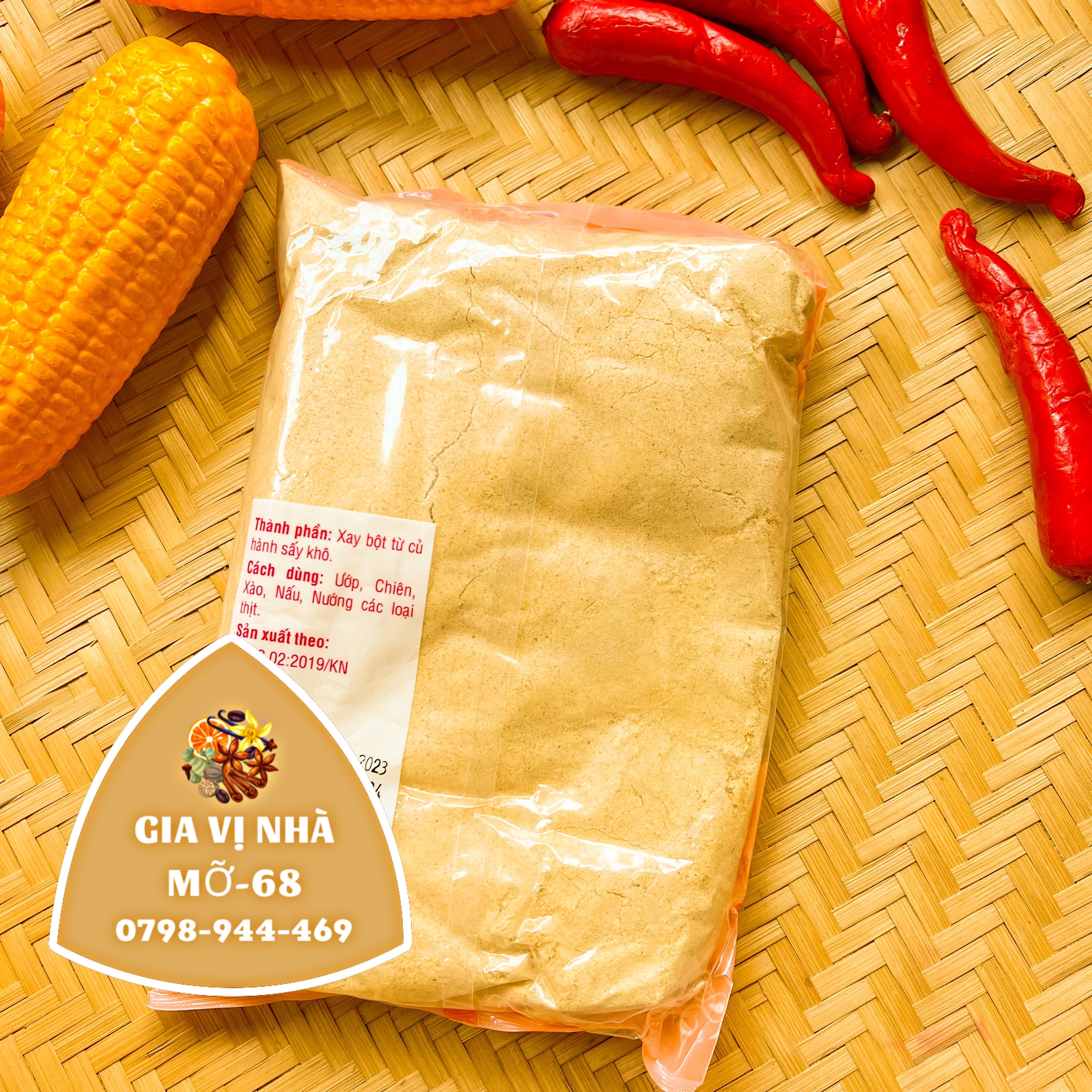 BỘT HÀNH TÂY KIM NGA -100GR( CHIẾT) -500GR