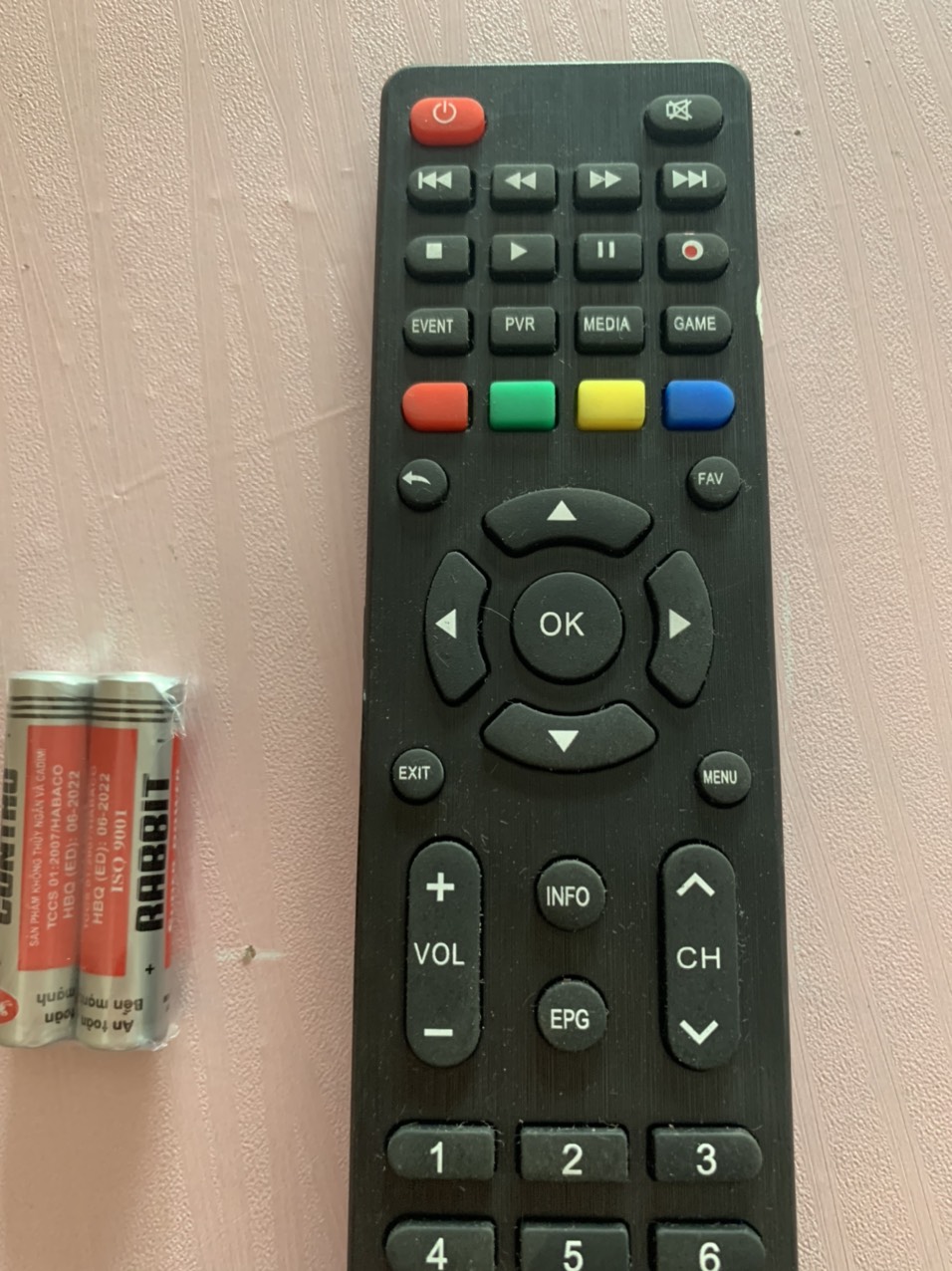 [HCM]Điều khiển cho đầu thu kỹ thuật số VNPT DVB-T2
