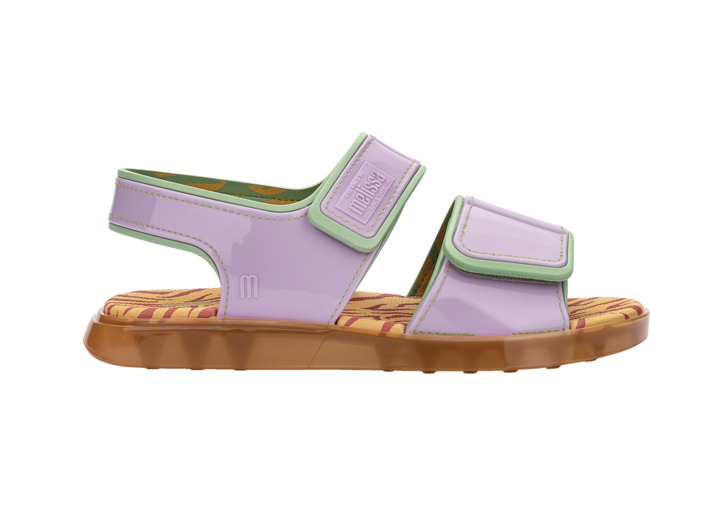 Giày sandals Melissa Papete Zone AD - Hồng
