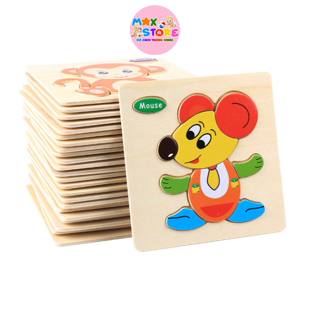 Tranh gỗ ghép hình nổi 3d nhiều mẫu
