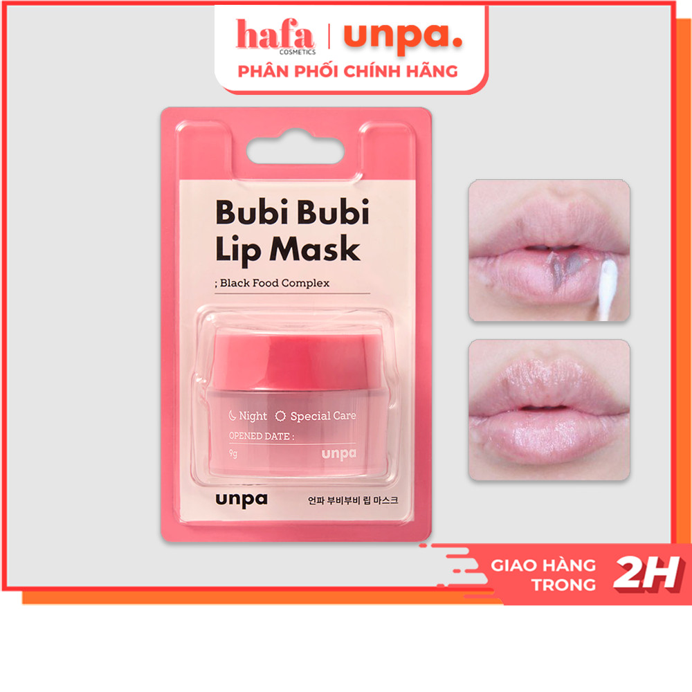 Sleeping Mask moisturizing, soothing lip UNPA Bubi Bubi Lip Mask 9g