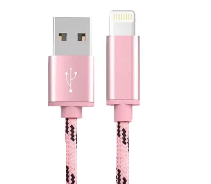 Cáp sạc dây dù chân Lightning dài 1M cho iPhone/iPad ( Màu ngẫu nhiên )