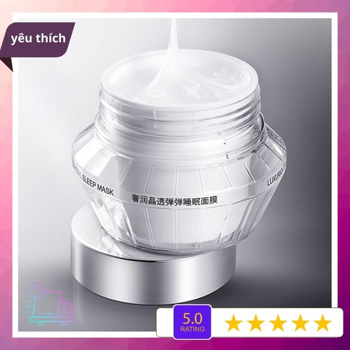 [Giá Hủy Diệt] Mặt nạ ngủ pha lê LÔUFMISS Sleeping Mask 80g