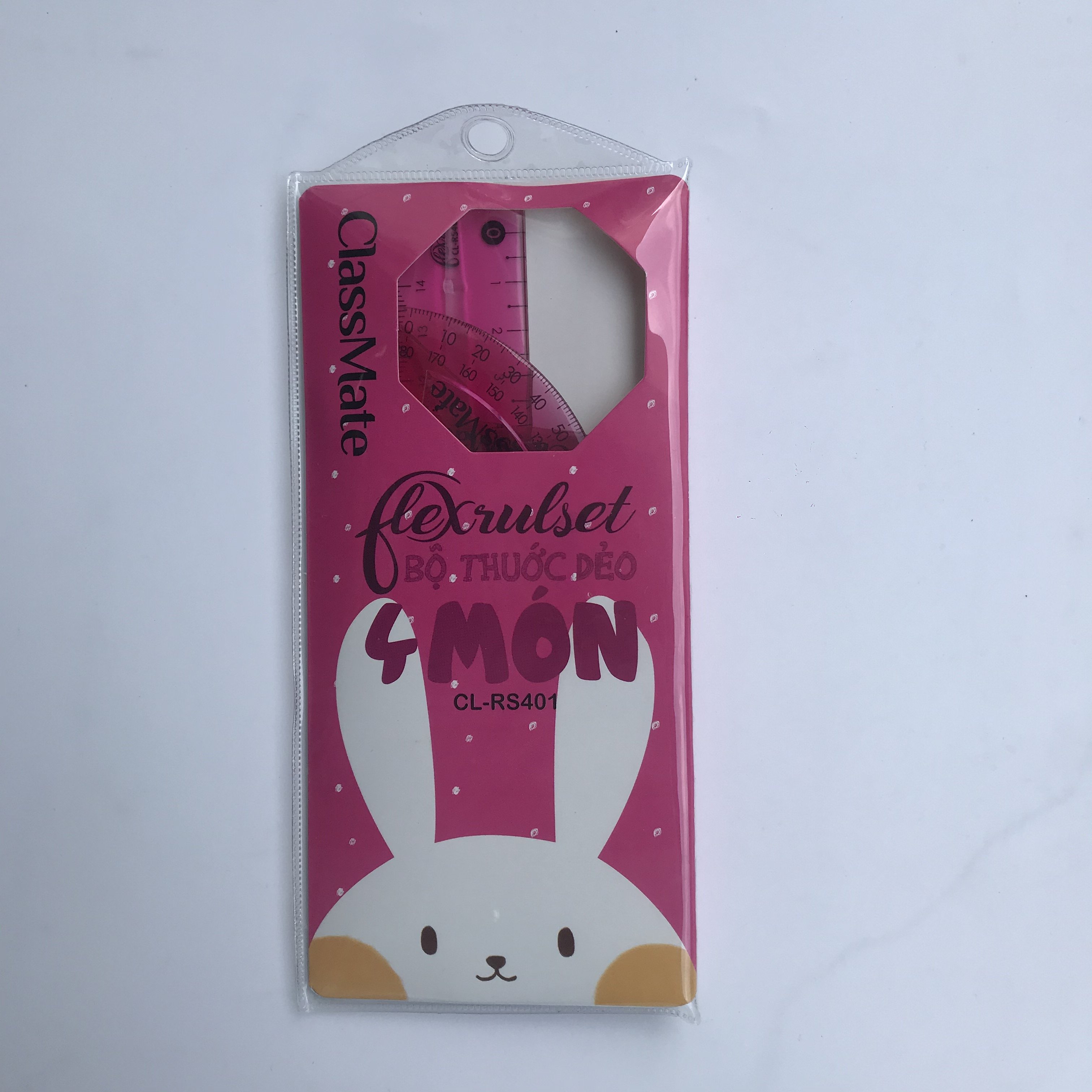 Bộ thước dẻo 4 món classmate cl-rs401