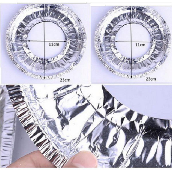 Combo of 20 Pieces of Foil to Line the Gas Stove