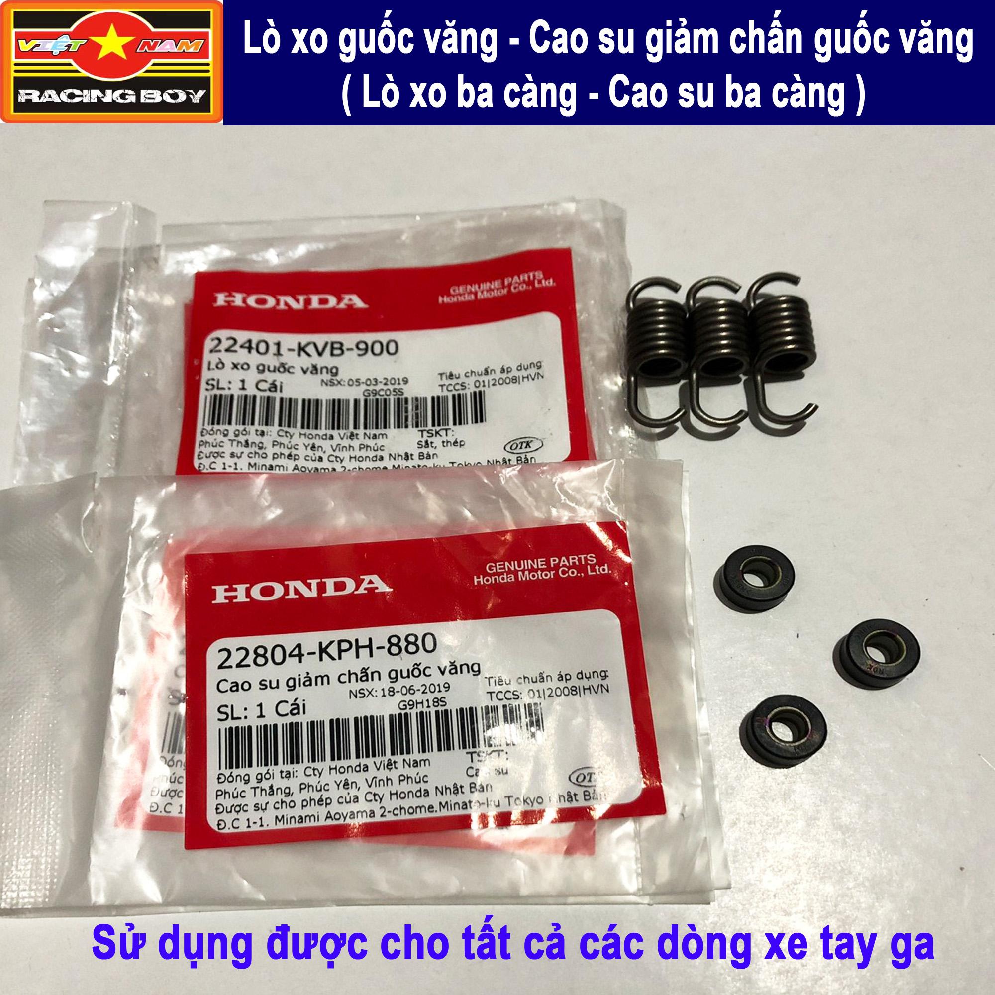 Combo Lò xo ba càng và Cao su ba càng