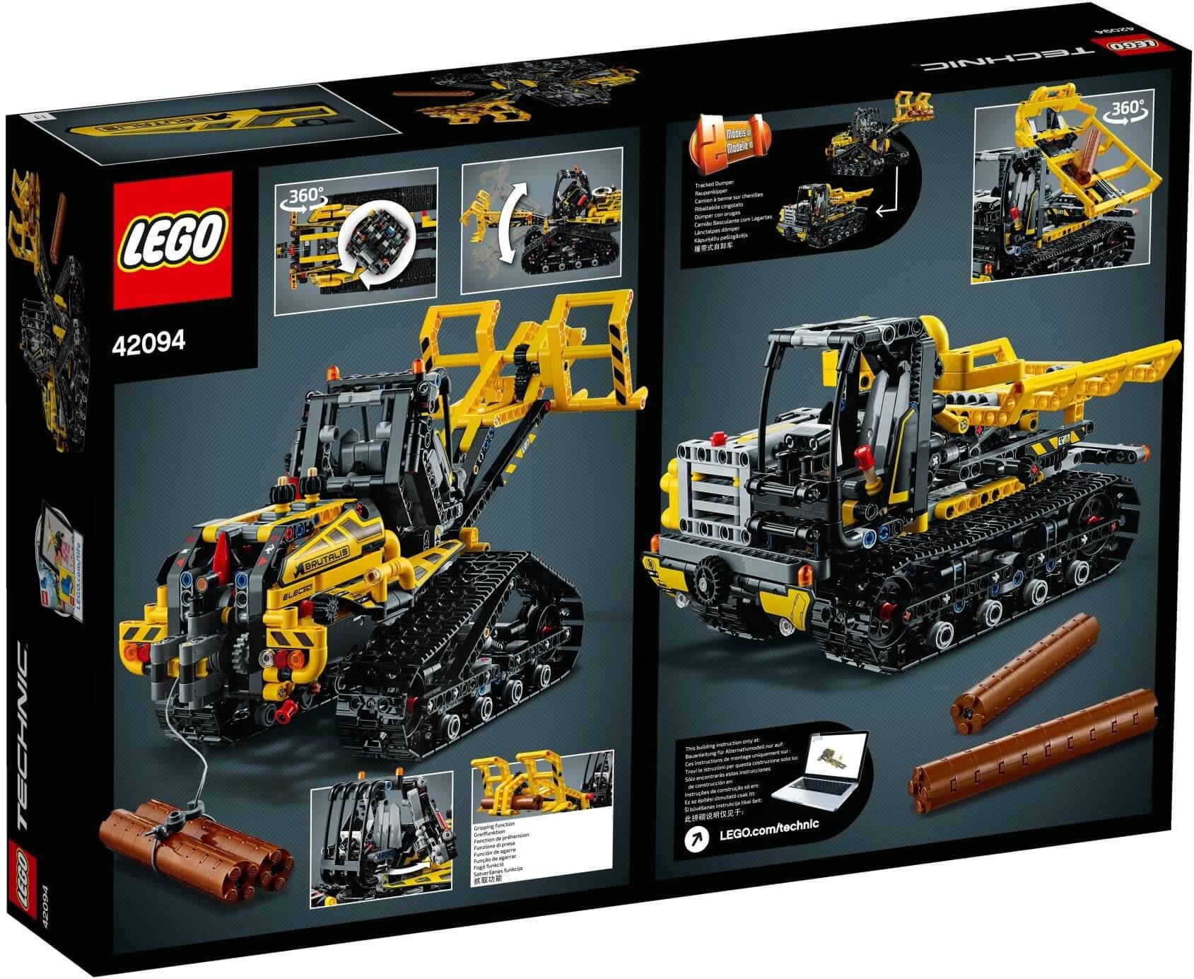 Đồ chơi lắp ráp Lego Technic 42094 - Xe Cẩu Gỗ 2-trong-1
