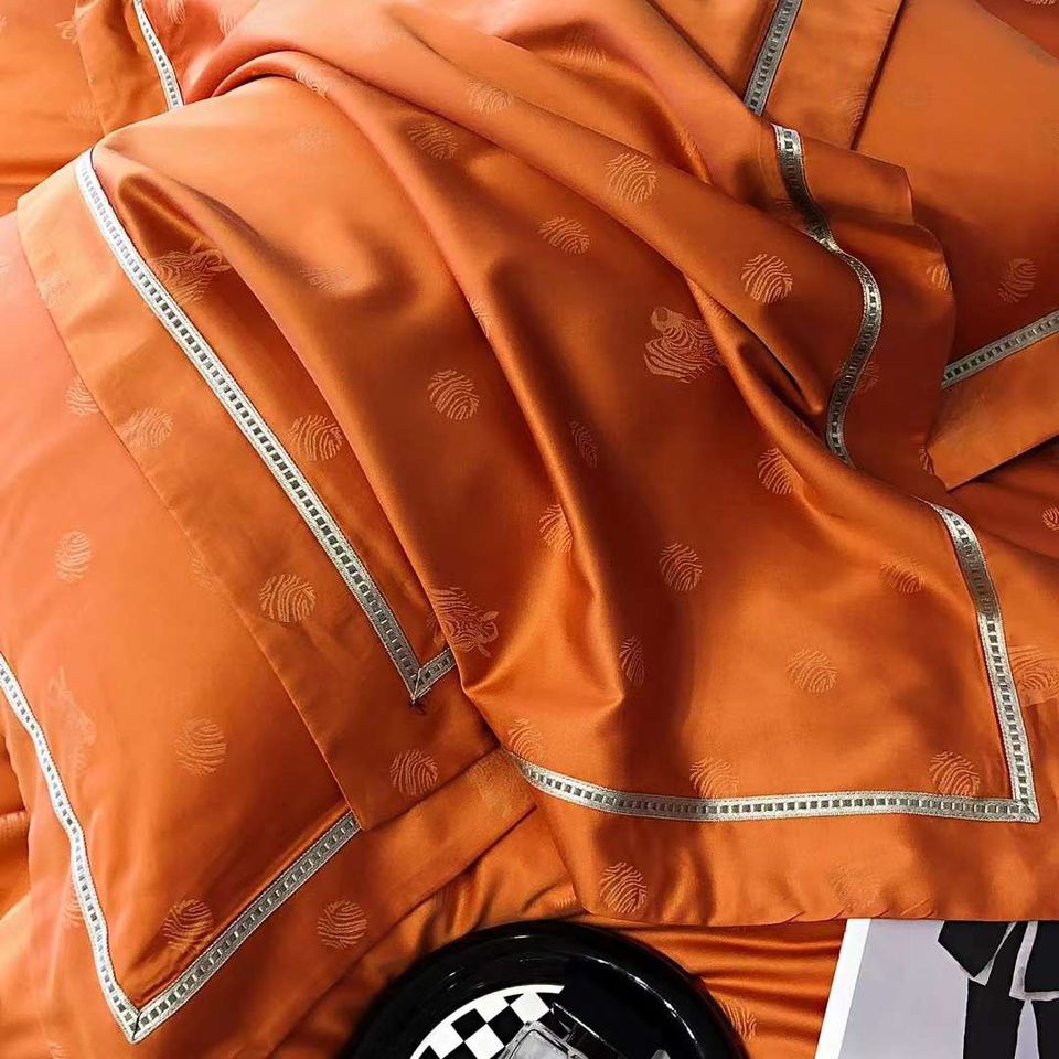 Bộ chăn ga tencel lụa lycoel Hlhome cao cấp