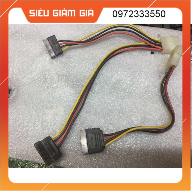 3 Sợi Dây cáp nguồn Chuyển cổng Sata