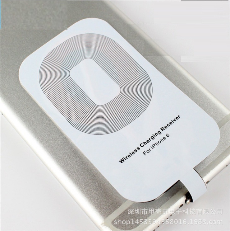 Miếng Dán Hỗ Trợ Sạc Không Dây Chuẩn Qi Đầu Android/Type-C/Lightning iPhone