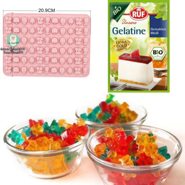 [Chính Hãng]Gelatin Hữu Cơ RUF - ĐỨC - ORGANIC