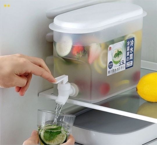 Bình đựng nước để tủ lạnh 3,5L (Có vòi)