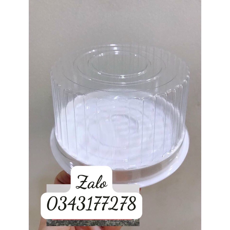 100 Hộp nhựa đựng bánh bông Lan trứng muối