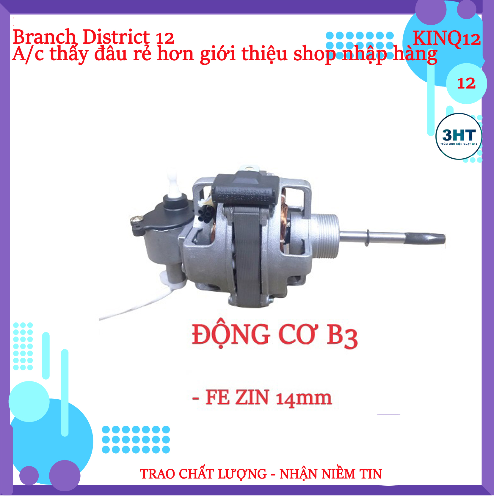MOTER QUẠT B3