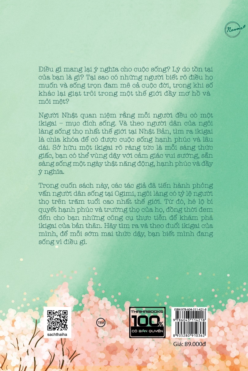 Sách - Ikigai - Đi Tìm Lý Do Thức Dậy Mỗi Sáng
