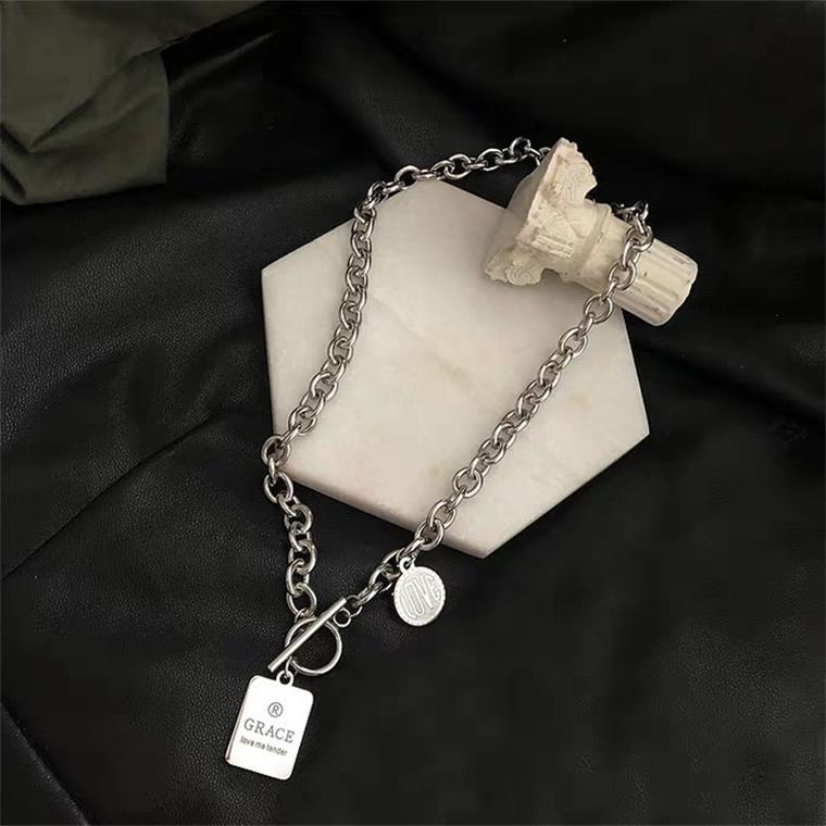 [HCM]Dây chuyền Unisex dây xích cá tính - ACN36