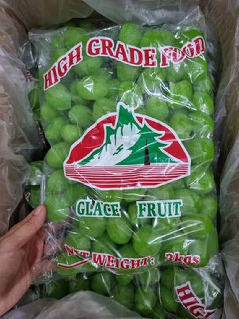 Ô mai đào xanh giòn - siêu ngon 500g