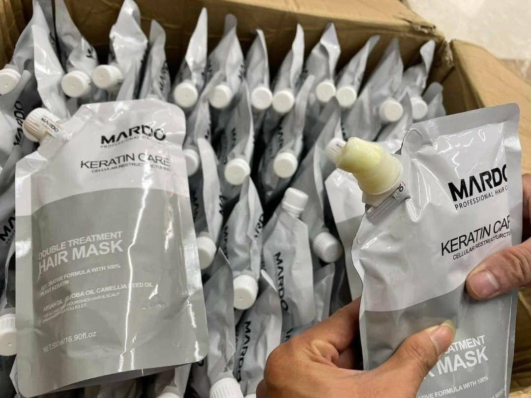 Hấp Mardo Hấp Keratin Giúp Tóc Phục Hồi Đàn Hồi Cho Mái Tóc Hư Tổn 500ml