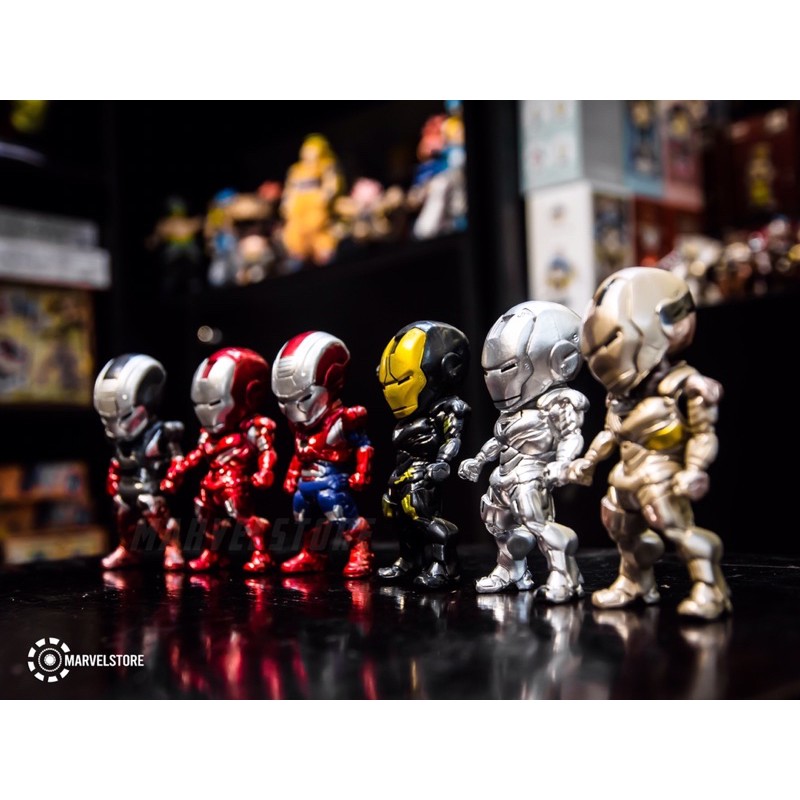 Mô hình set Iron man 6 giáp người sắt Marvel