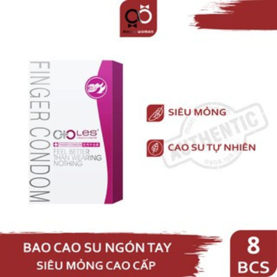 Bao cao su ngón tay L.ES DO, bao cao su siêu mỏng, bcs ngón tay cao cấp