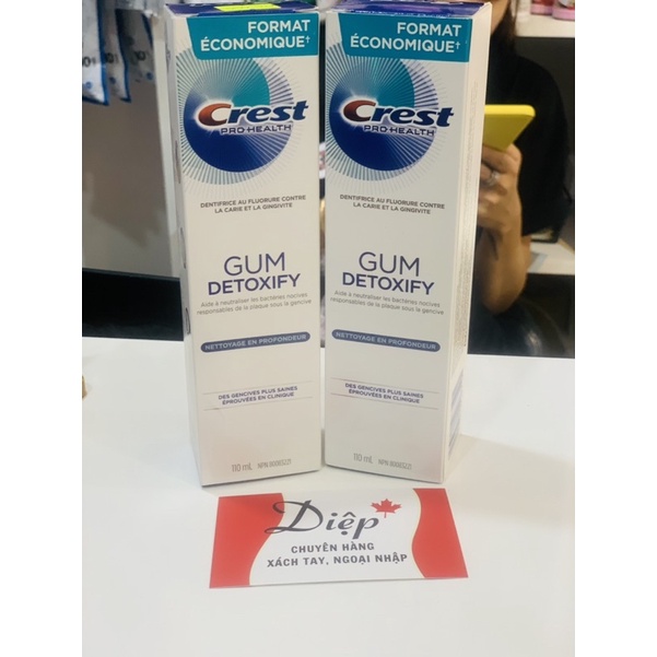 Kem Đánh Răng Crest Pro Health (Gum Detoxify)🇨🇦❤️🇨🇦❤️🇨🇦