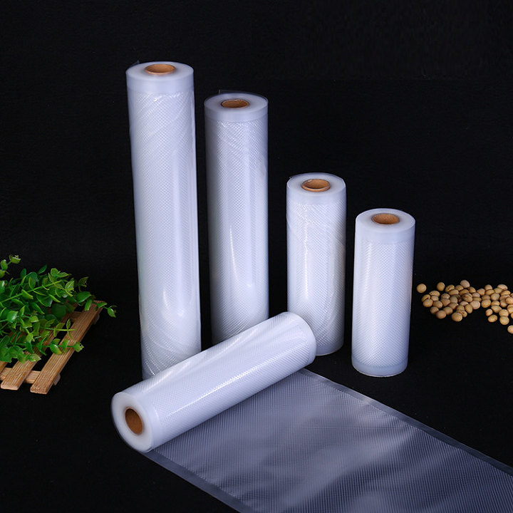 Cuộn túi hút chân không một mặt nhám