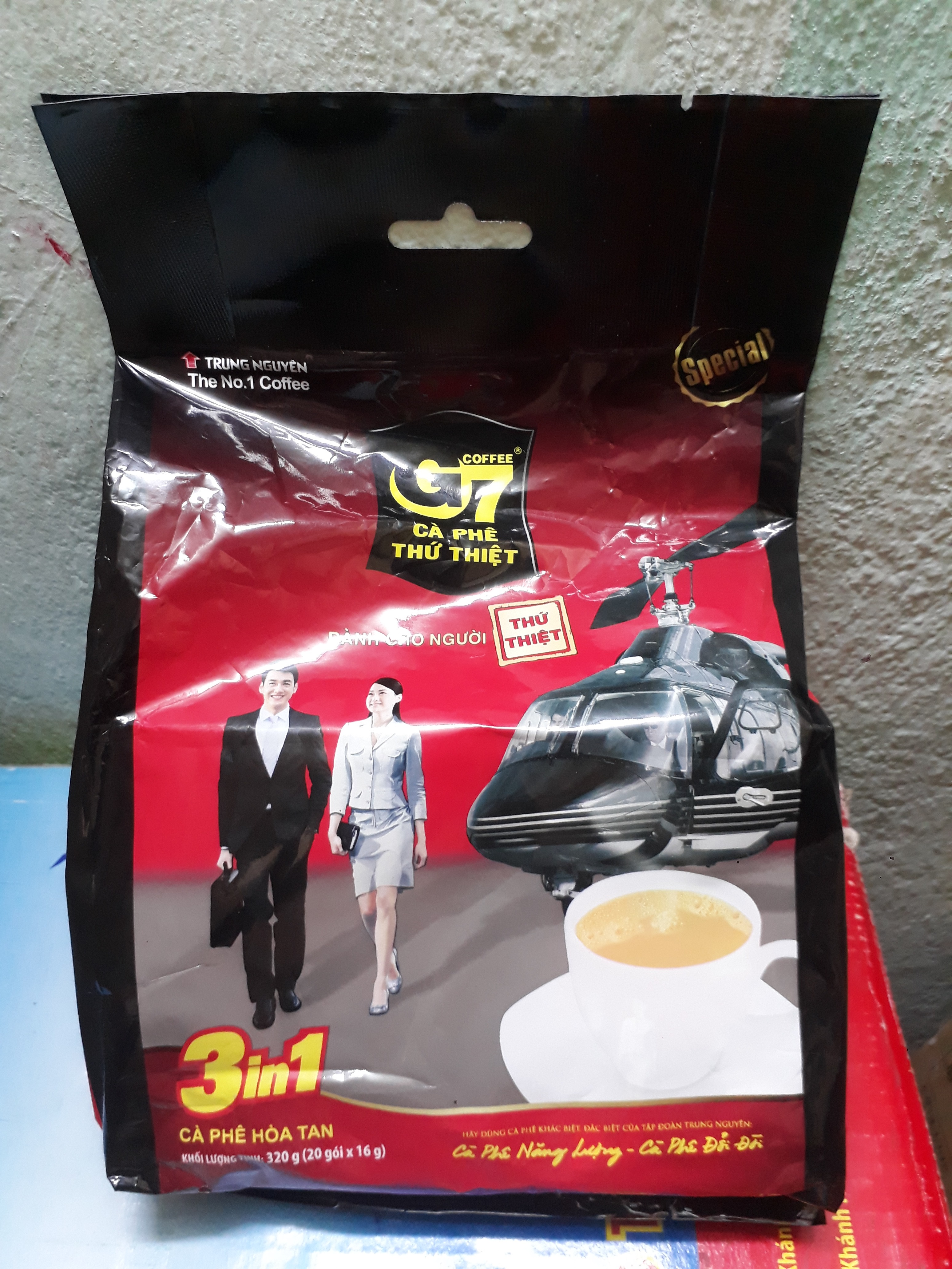 [HCM]G7 3in1 - Bịch 20 sachets 16gr