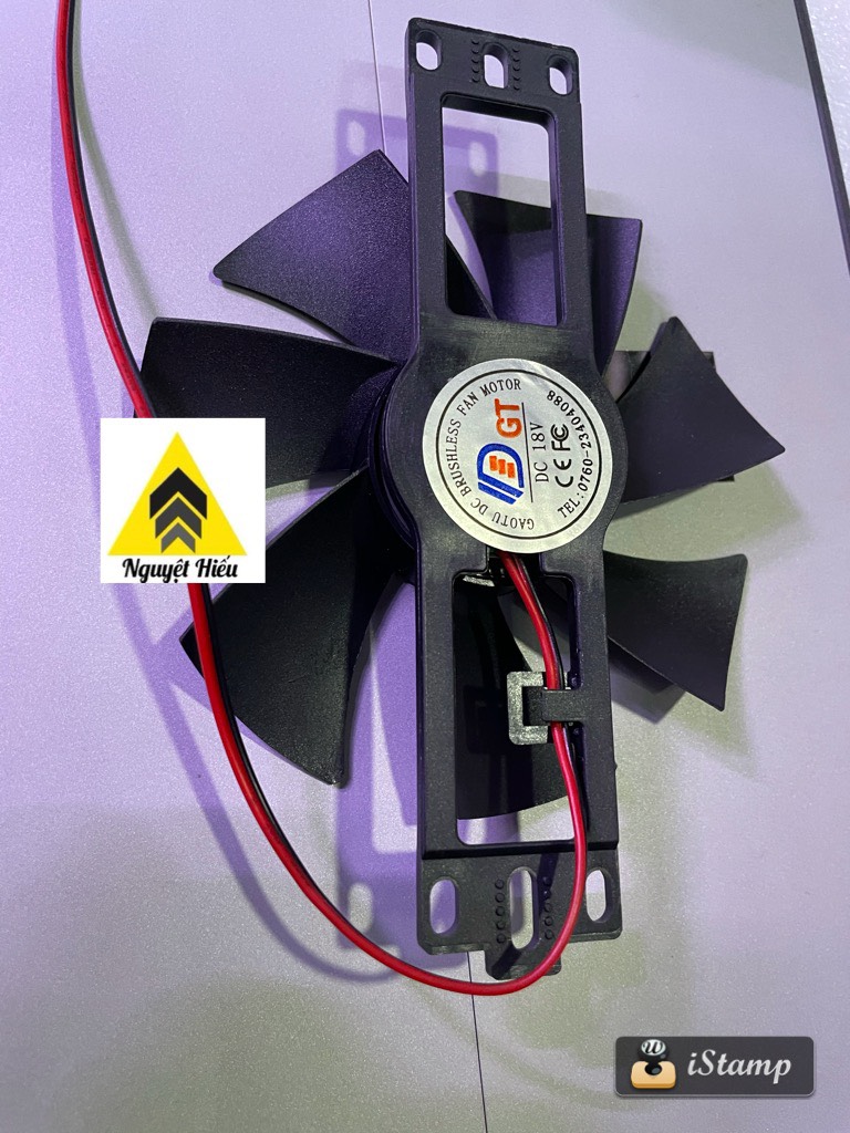 Quạt bếp từ, bếp hồng ngoại 11cm