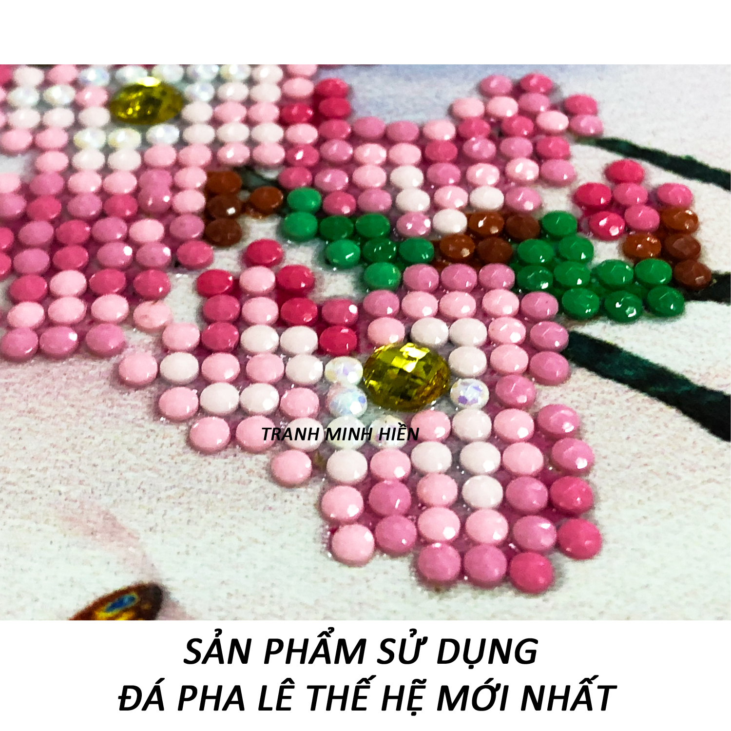 Tranh Đính Đá 5D - Cha Mẹ Là Suối Nguồn Hạnh Phúc 26 (Kèm Quà Tặng) - Tranh Minh Hiền (TỰ ĐÍNH ĐÁ)