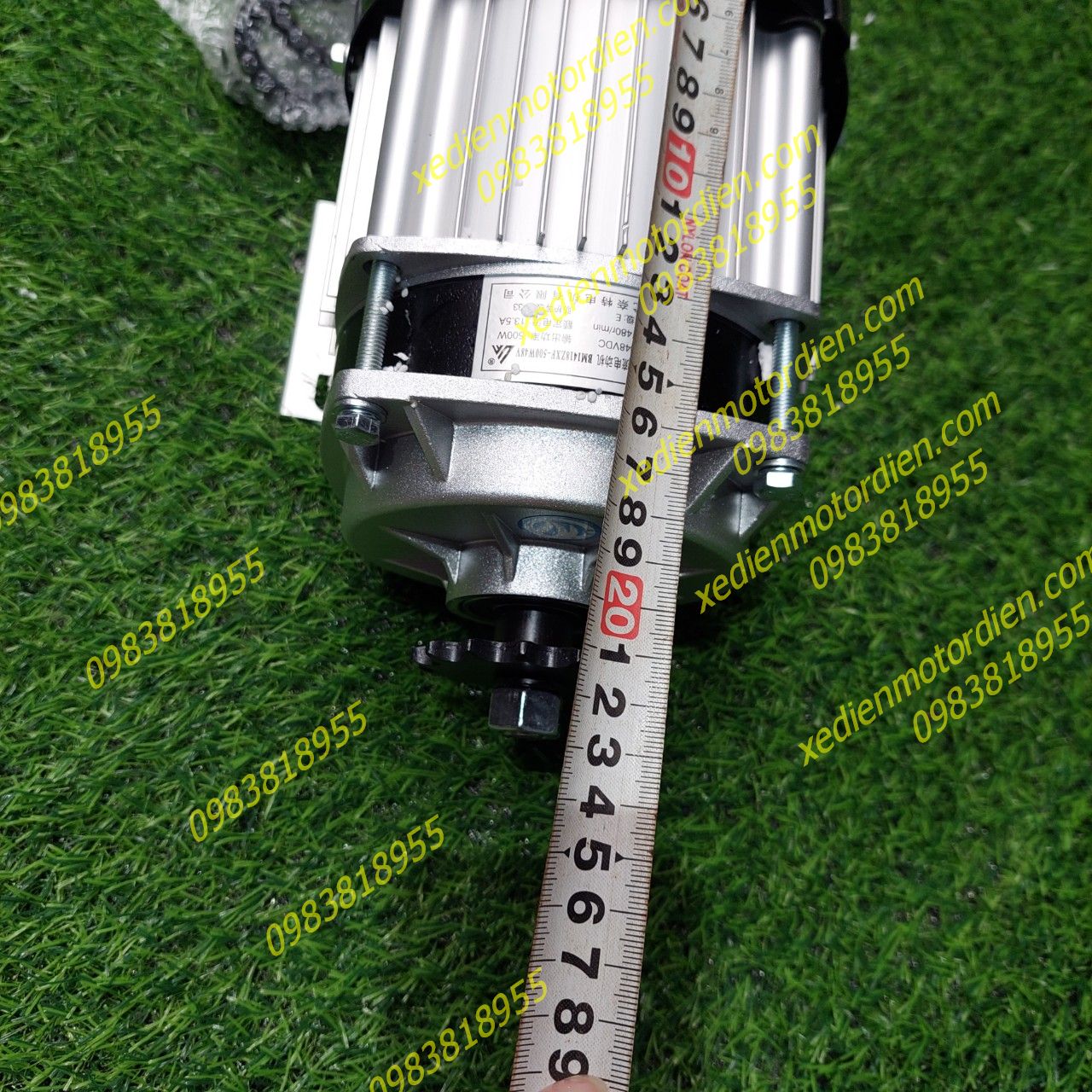 Động cơ giảm tốc không chổi than DC 48v 500w ba pha