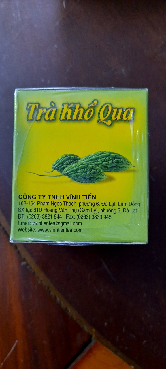 [HCM]TRÀ KHỔ QUA VĨNH TIẾN (HỘP 20 TÚI LỌC)