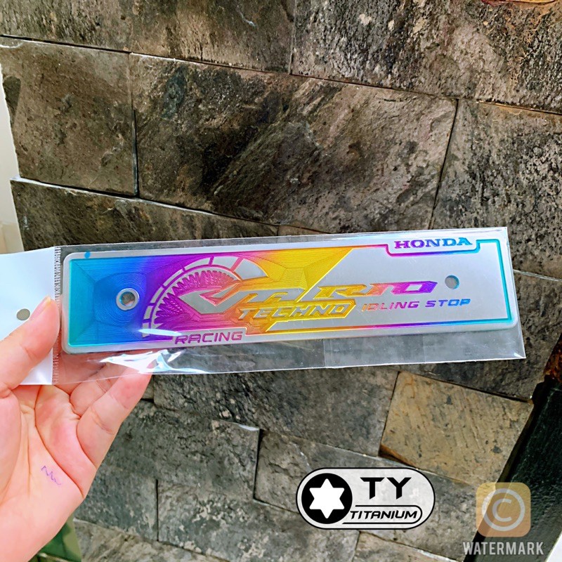 Bảng Tên Vario màu Điện Phân Trang trí xe Cực Đẹp