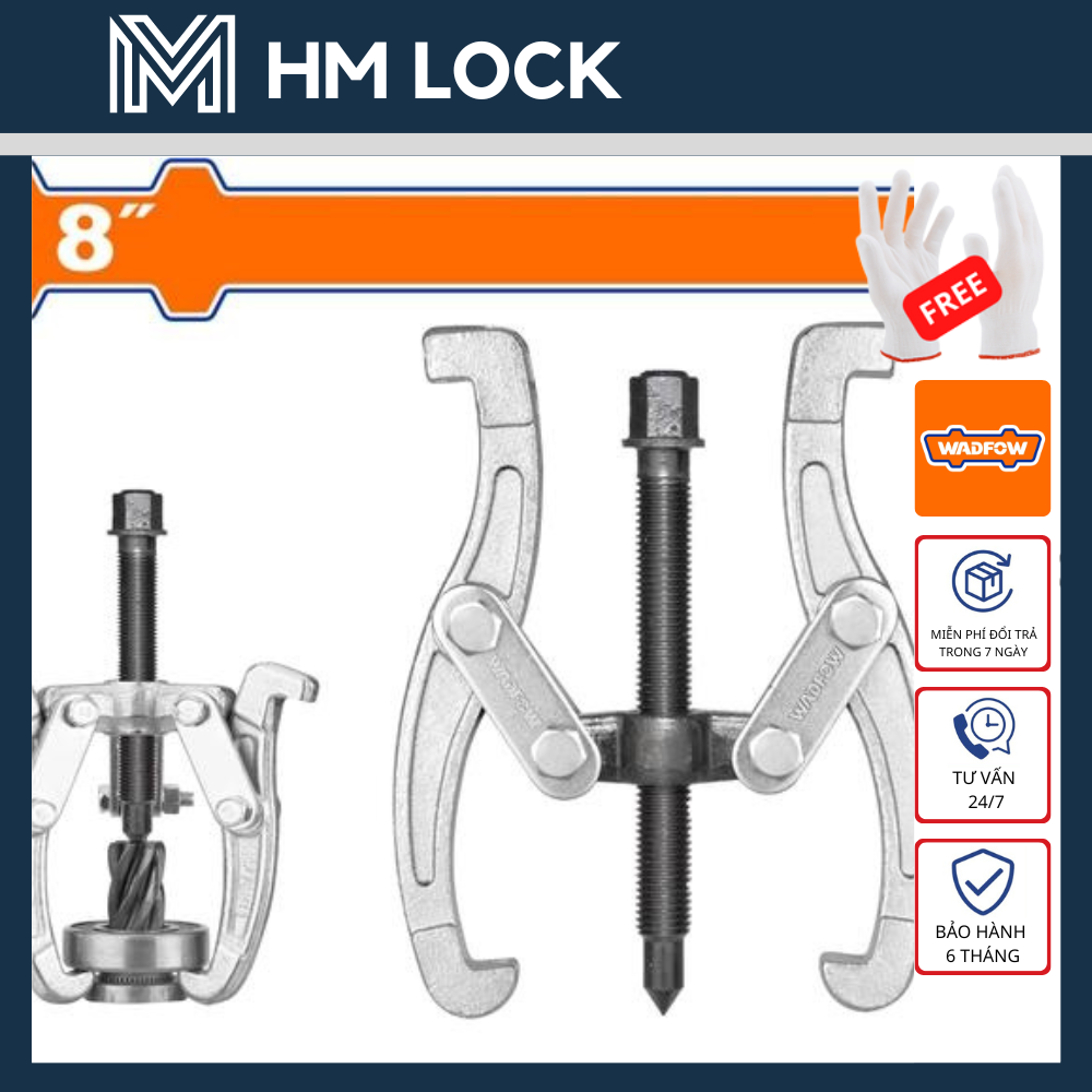 Cảo 2 chấu 3, 4, 6, 8 inch wadfow - hàng chính hãng - wgp2a03 - hm lock