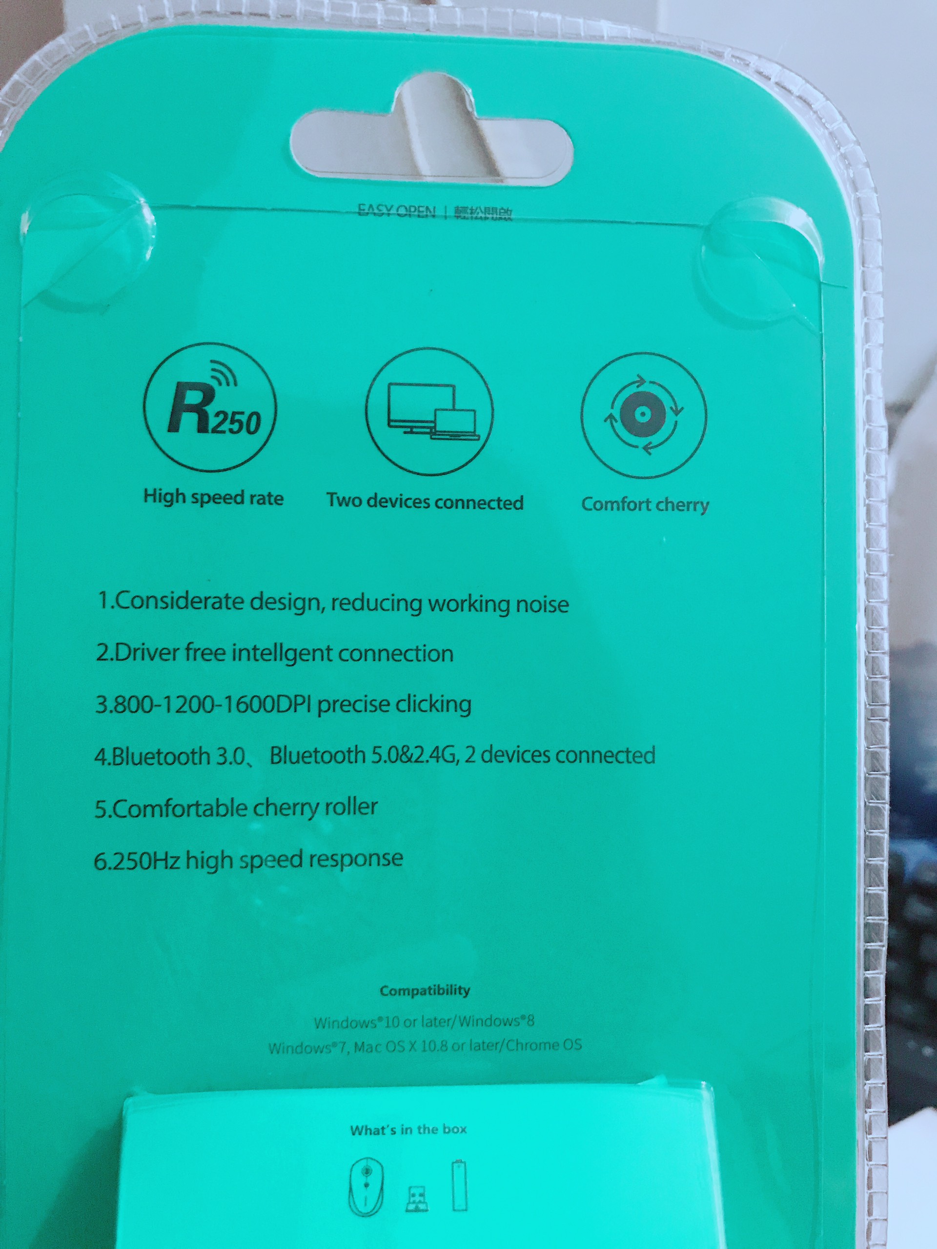 [HCM]CHUỘT BLUETOOTH + WIRELESS CHỐNG ỒN SIMETECH V7200B