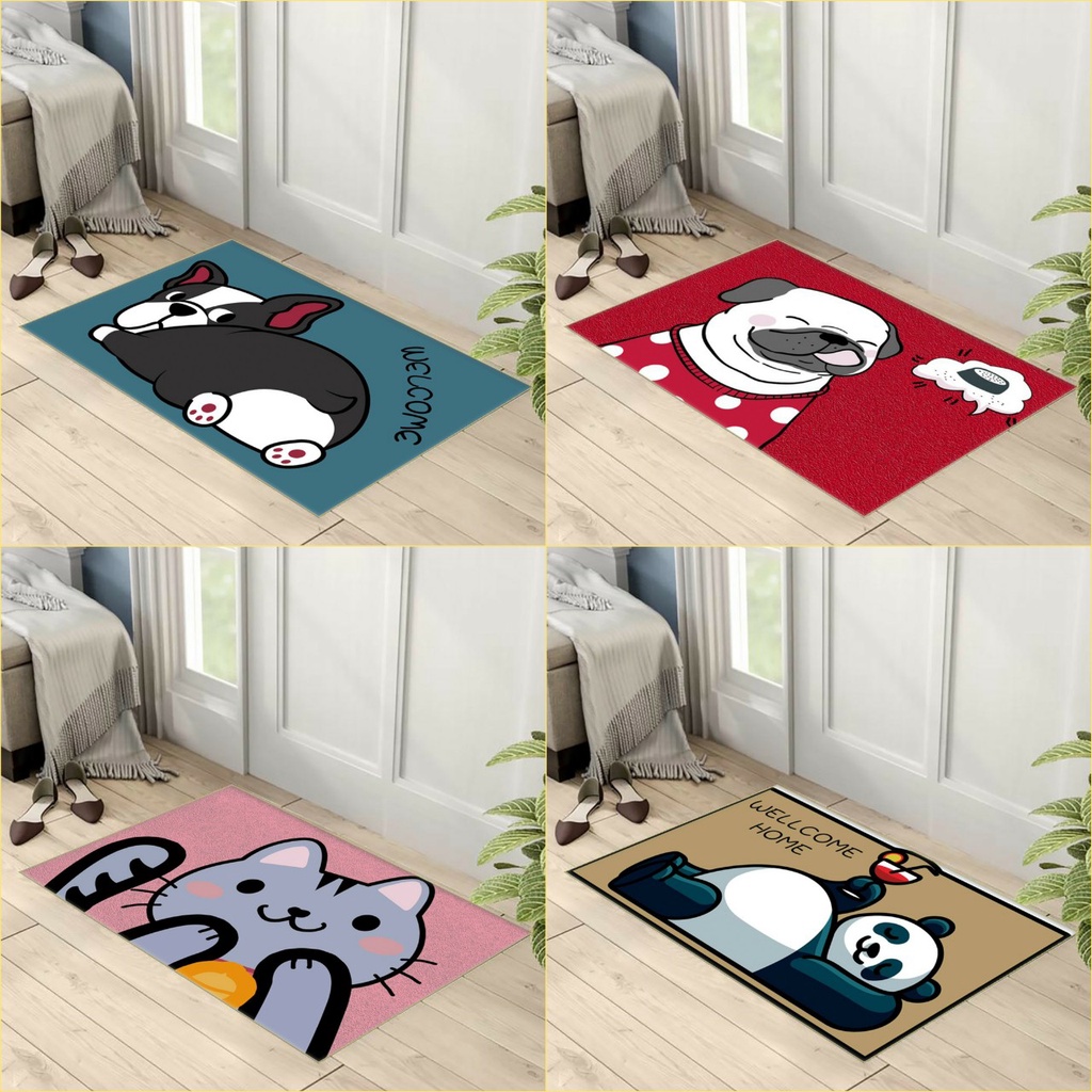 combo 2 thảm chùi chân 40x60