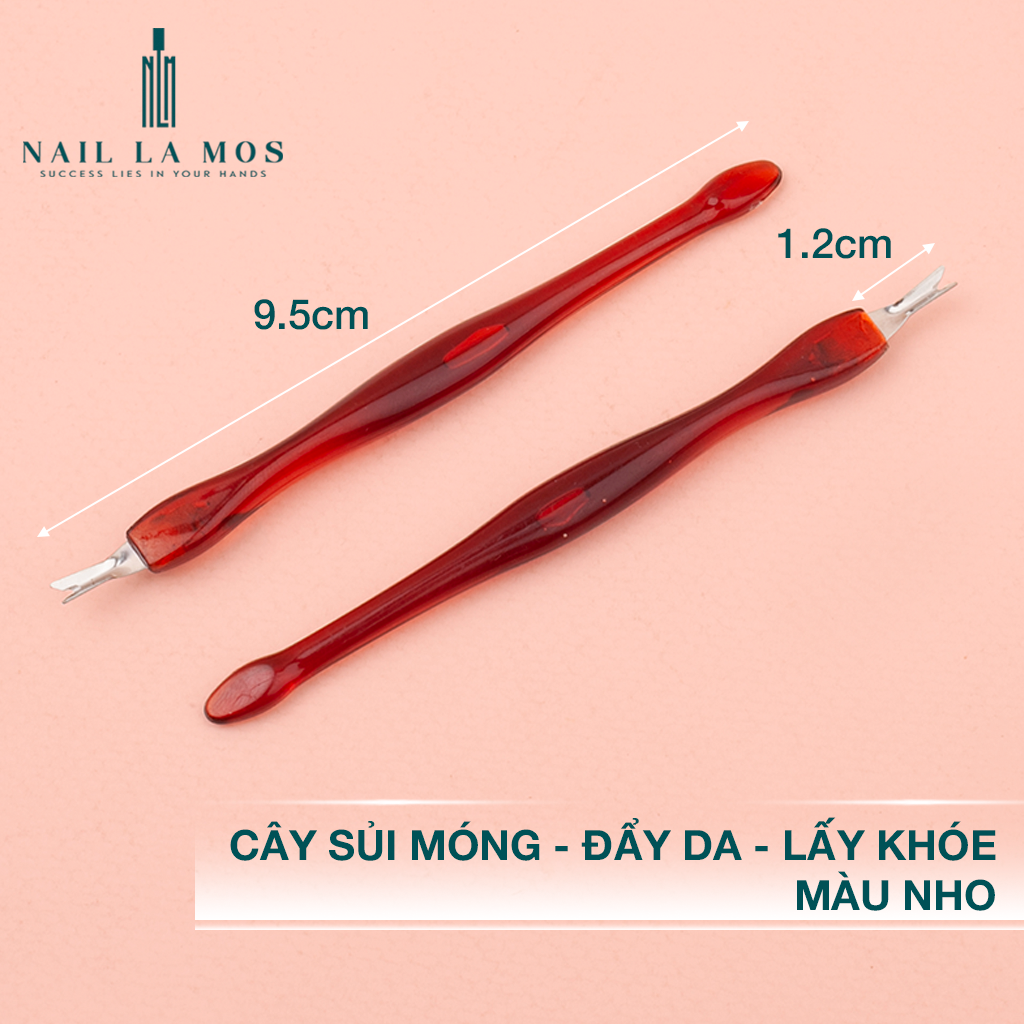 Cây lấy khóe, đẩy da chết màu nho