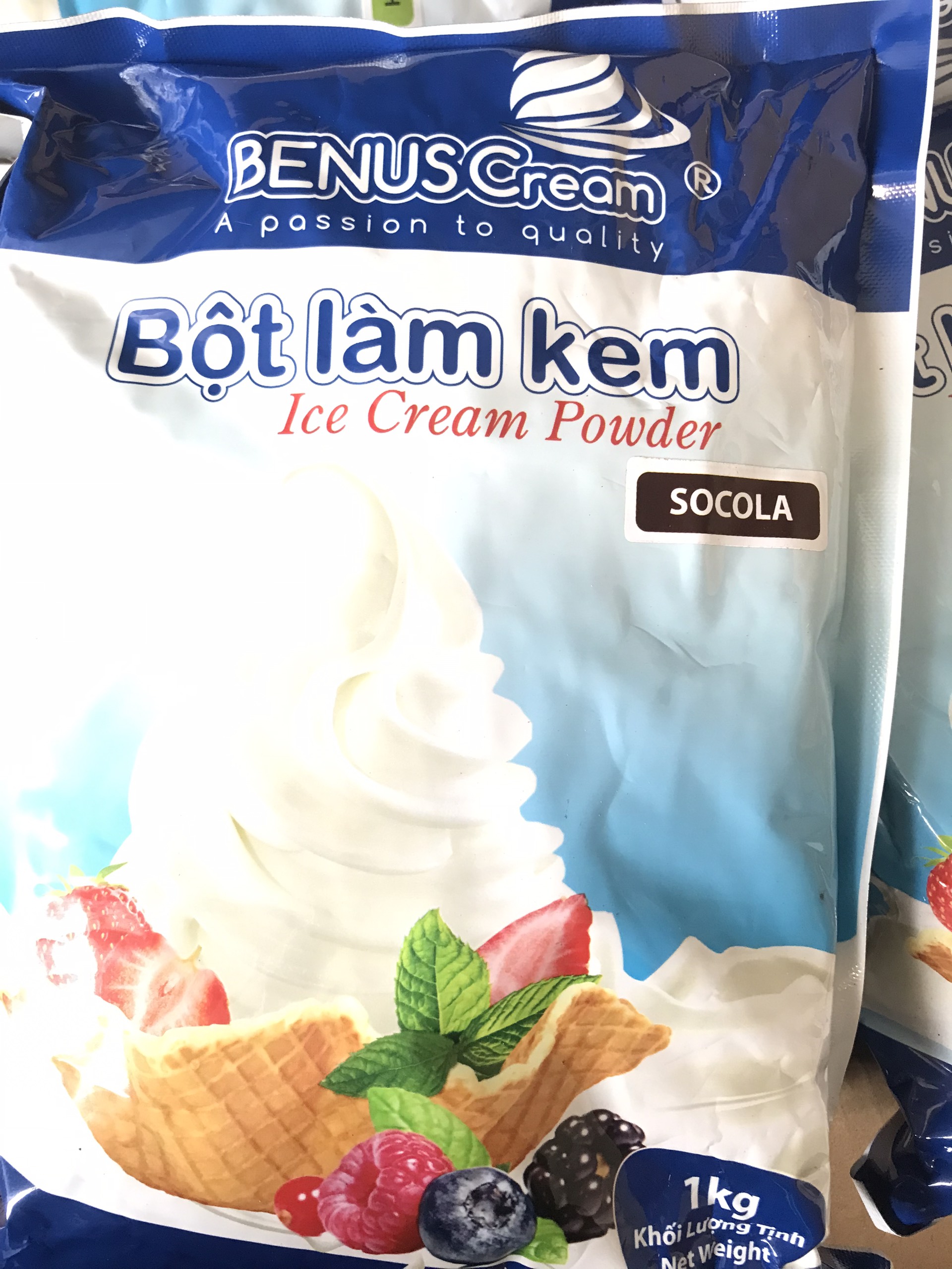 Bột Làm Kem Tươi Hương Socola