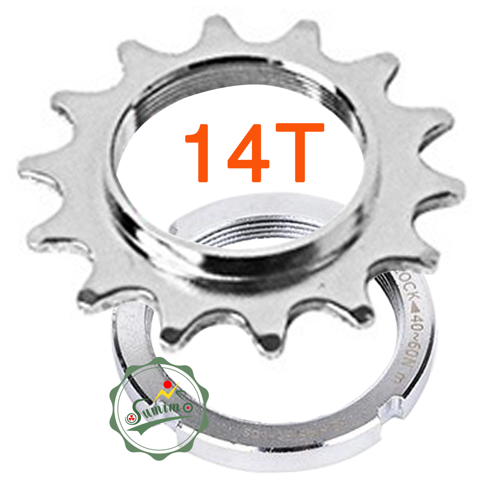 Líp chết kèm vòng ren cho xe đạp fixed gear