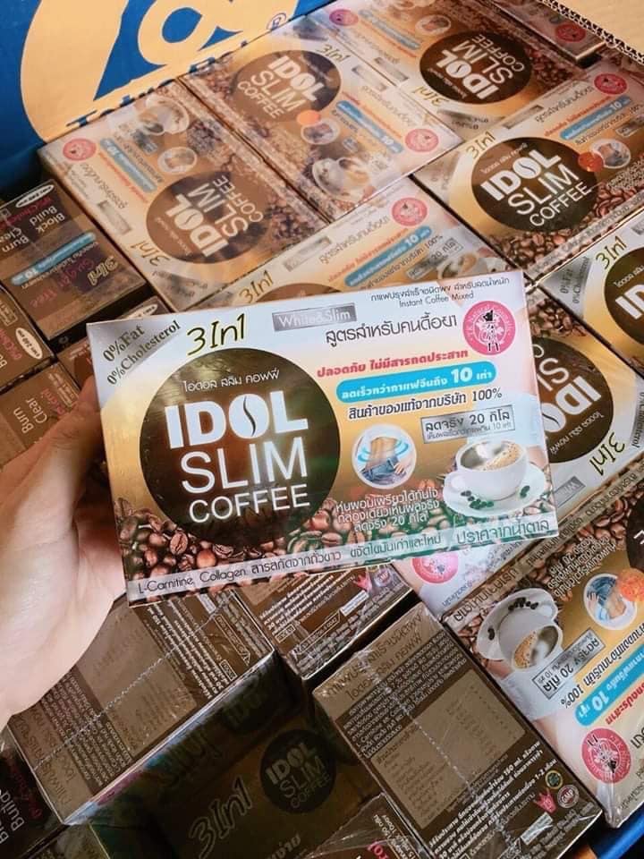 Cafe giảm cân idol slim mẫu mới