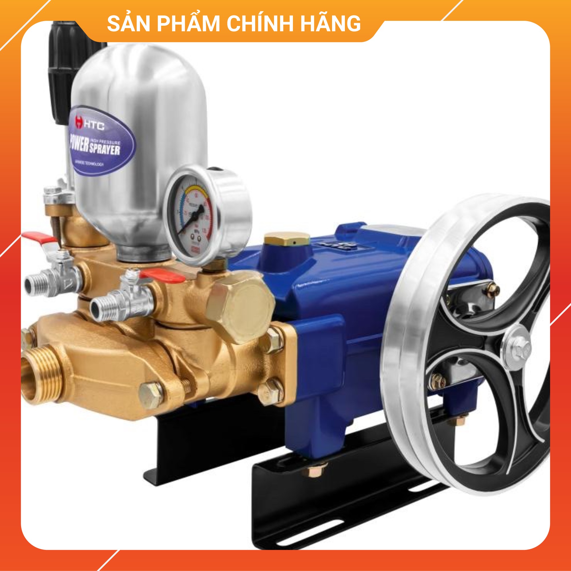 Đầu phun xịt áp lực,đầu xịt rửa xe,piston sứ 30,2hp,hiệu htc htc-k30c