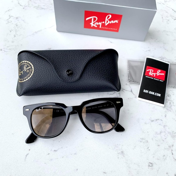 Giá bán [Freeship] Kính RAY-BAN Meteor Polarized unisex model RB2168-901-P250