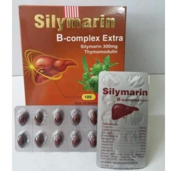 Bổ gan mát gan Silymarin B-complex giải độc gan tăng cường chức năng của gan 100v, cam kết hàng đúng mô tả, chất lượng đảm bảo an toàn đến sức khỏe người sử dụng cao cấp