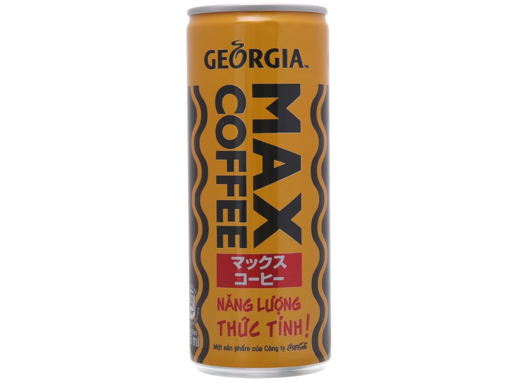 Cà phê sữa GEORGIA max coffee lon 180ml