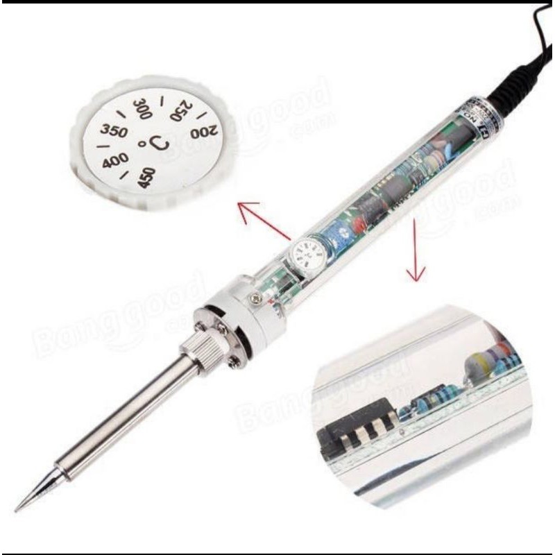 (Hàng Nhập Khẩu )Mỏ Hàn Chì Điều Chỉnh Nhiệt Độ 907 -60W
