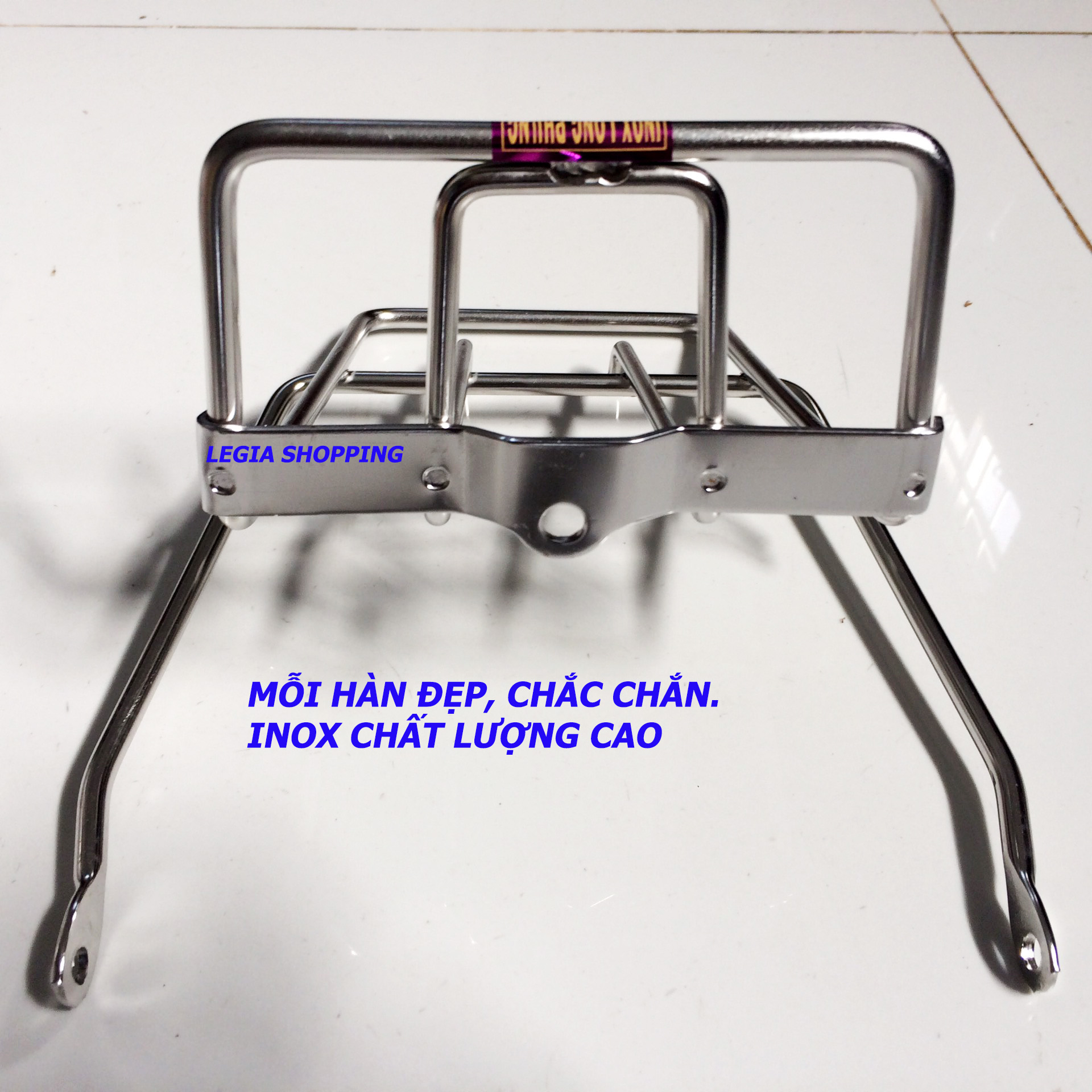 BAGA MŨI HONDA DREAM THÁI INOX 304 LONG PHỤNG