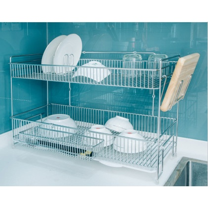 Kệ Chén Bát WIDE 99 Shelf 2 Tầng DaiJin Cao Cấp