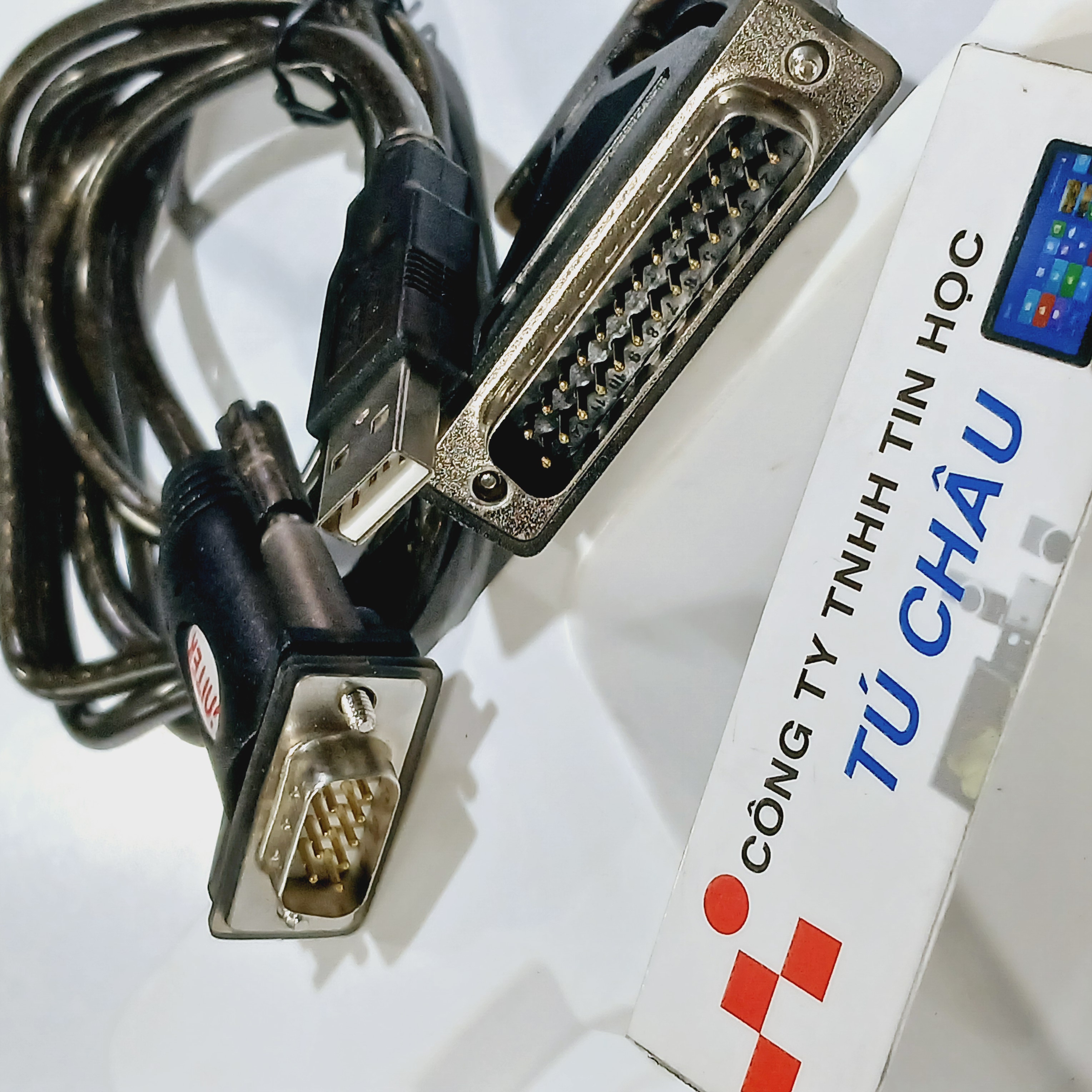 Cáp USB ra RS232 (USB ra Com 9) / Chuẩn USB 2.0 ra RS232 (Com 9 DB9M Kim Đực) / UNITEK