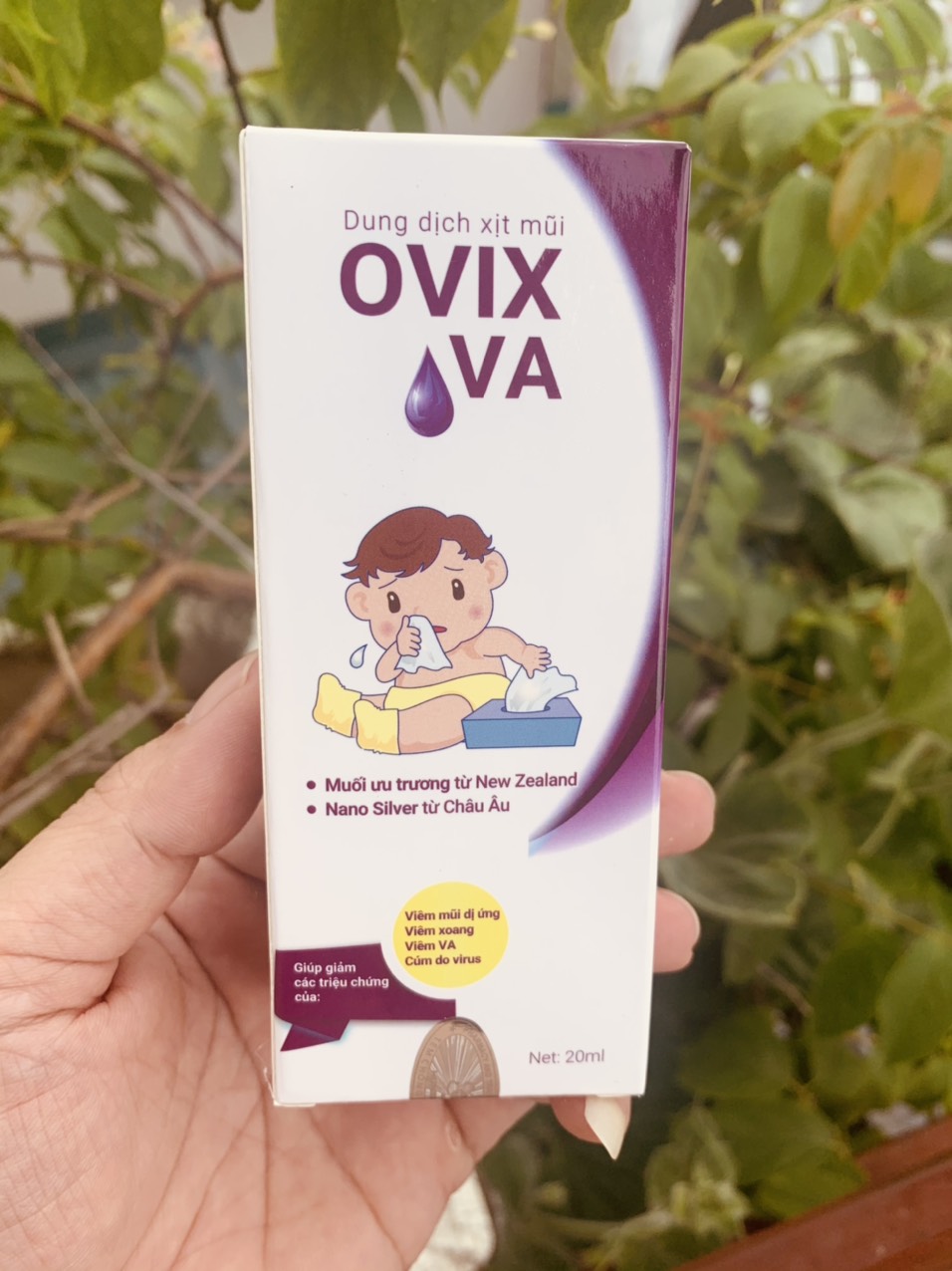 Xịt Mũi Ovix VA