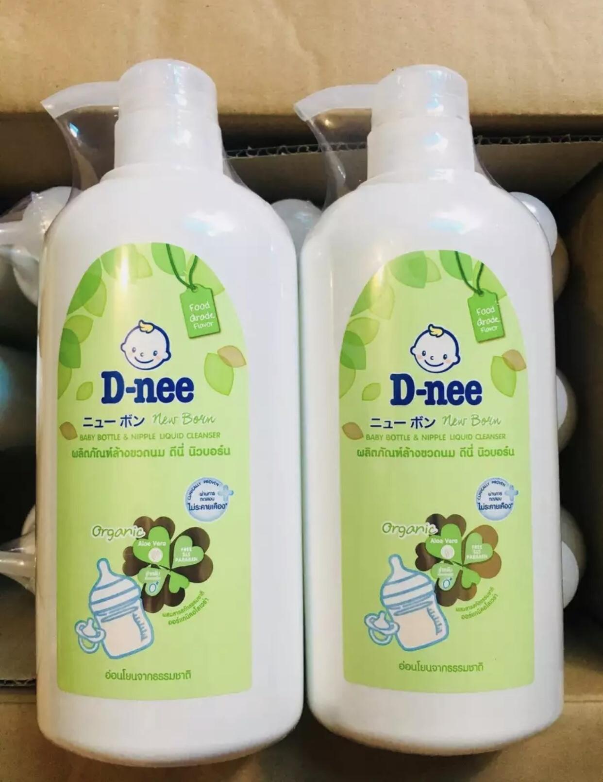 Chai 620 ml Nước rửa bình sữa và rau củ quả Dnee